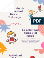 Promoción de La Actividad Física y El Juego