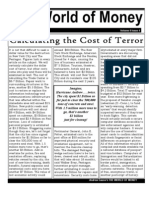 4th Quarter 2001 Calulating The Cost of Terror