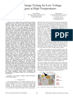 Paper - Partial Discharge Testing For Low Voltage Switchgear at High Temperatures (2019)