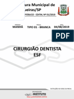 Cirurgiao Dentista Esf