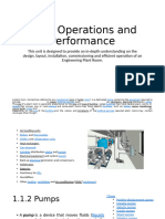 Plant Operations and Performance - S