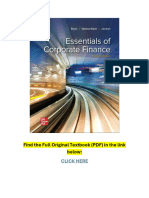 Essentials of Corporate Finance 11th Edition Textbook