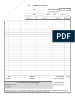 Petty Cash Folder (Print Out)