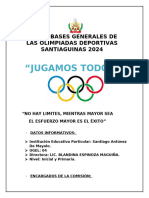 Plan de Olimpiadas 2024 Modelo