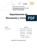 Departamento de Recreación y Animación