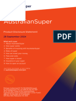 Australiansuper: Product Disclosure Statement