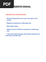 Chemistry Lab Manual For Seniors 2021-23