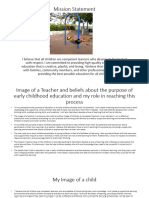 Mission Statement Kindergarten PDF