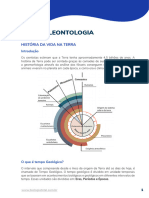 BIO - AP - Evolução - Paleontologia - História Da Vida Na Terra