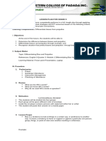 Lesson Plan Grade 9 English