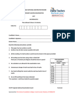 PLE Mathematics-1997