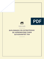 Diplomado Aprendizaje para Estudiantes TEA