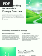 Understanding Renewable Energy Sources