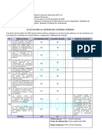 Cuestionario de Control Interno