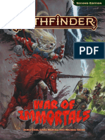 War of Immortals Pf2e