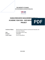 Human Resource Management Module Academic Year 2024 - 2025 Individual Final Project