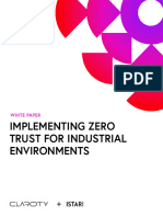 Implementing Zero Trust For Industrial Environments