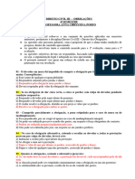 EXERCÍCIOS GERAIS Direito Das Obrigações