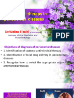 (Year 5) Periodontology Lecture - Antimicrobial Therapy in Periodontal Diseases