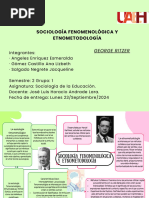 Sociología Fenomenológica