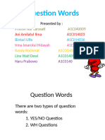 Question Words