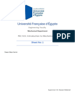 Maria Sarwat-Sheet01 Introduction To Mechatronics