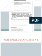 Material Management 1