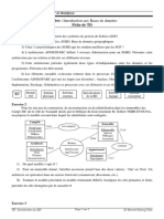 TD Intro BD Modeles EA Et Relationnel