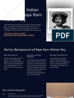 Reforms in Indian Society Raja Ram Mohan Roy