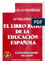 El Libro Rojo de La Educacion Española