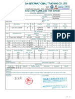 INSPECTION CERTIFICATE&MILL TEST REPORT - Gate Valve