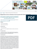 Répartition de La Richesse Et de La Pauvreté Dans Le Monde