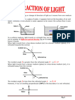 Refraction of Light