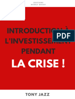 Introduction A Linvestissement Pendant La Crise Tony Jazz