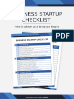 Business Startup Checklist by Slidesgo