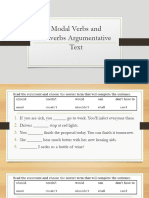 Evaluative Language and Conjunctions in Argumentative Text