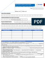 Cardholder Dispute Form