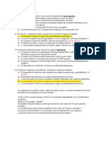 Preguntas para El Examen de Admision A Las Especialidades