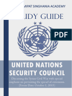 UNSC Study Guide