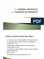 Unit II - General Principles-TOPA