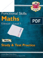 Functional Skills - Maths - Edexcel - Level 1 - CGP Books - 2019 - Broughton - Coordination Group Publications - 1789083915 - Anna's Archive 3