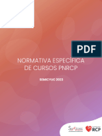 PNRCP Normativa Cursos 2023