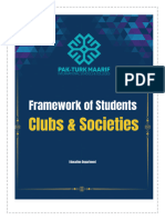 Student Clubs and Societies Framework - Administration