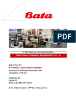 Bata Bangladesh - A Business Review - Group#11