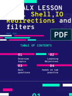 0x02 Shell, IO Redirections and Filters