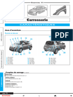 Carrosserie: Caractéristiques