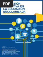 La Gestion Educativa en La Educacion Escolarizada. Reflexiones Teoricas para La Practica