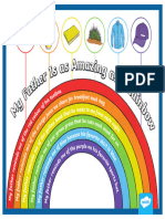 Fathers Day Color Poem Activity