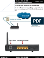 D-Link DSL-2640B - Configurando em Bridge Tutorial)