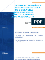 SEMANA 7. ENZIMAS II. Actividad Enzimática. Inhibidores. Dr. Parreño 2024